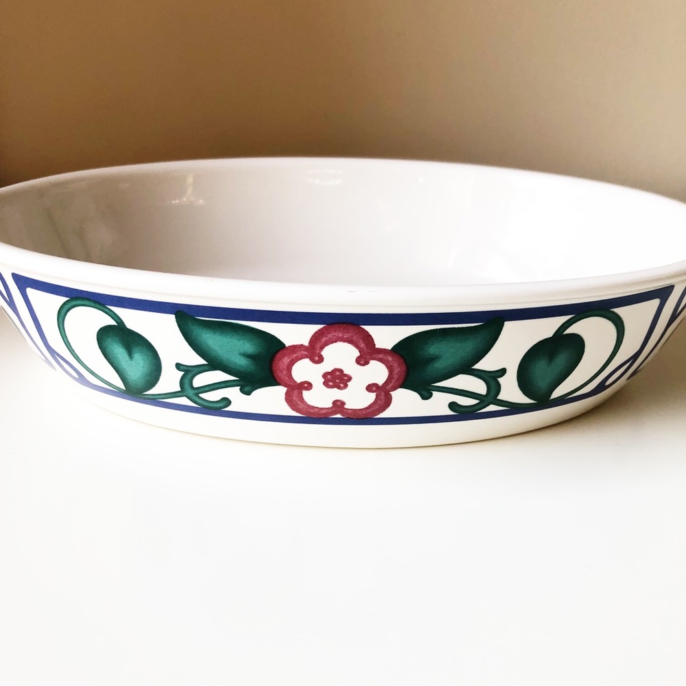 Pfaltzgraff Arbor Vine Pattern Serving Dish Vintage 1990s Vegetable Bowl USA